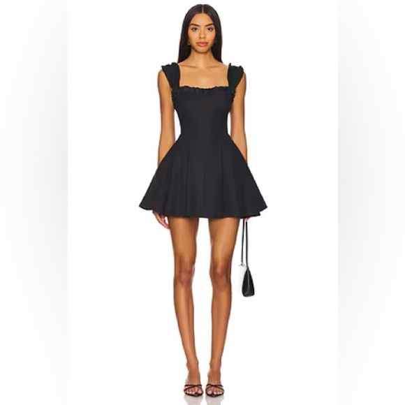Free People Dresses & Skirts - FREE PEOPLE | ✨NEW✨ Midnight Magic Mini Dress in Black Combo